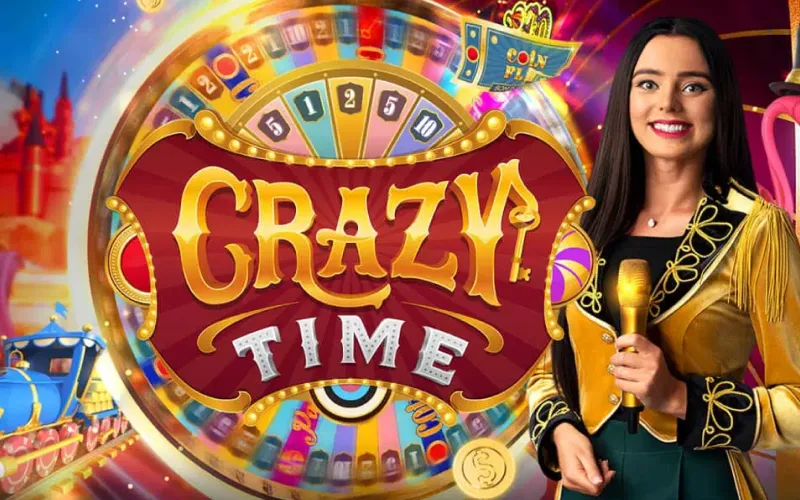 Daytona Spin offering Crazy Time with real‑time wheel action and bonuses.